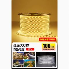 佰特 灯带led灯条 超亮户外 防水 220v 24V 36V 工程氛围灯