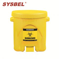 西斯贝尔SYSBEL 危化品废弃物垃圾桶WA8109200Y 医疗废物收集桶