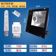 亚明厂房投光灯高亮防水250W400W1000W高压钠灯TG168探照灯