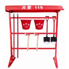 佰特 消防单排架消防器材挂架消防器材展示架消防器材